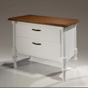 Mini Cômoda Mesa de Cabeceira Clássica 0,89m