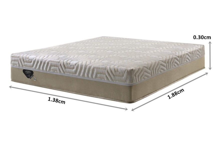 Colchão Casal Trium Mola Ensacada Wide 138x188x30cm 4 12 21