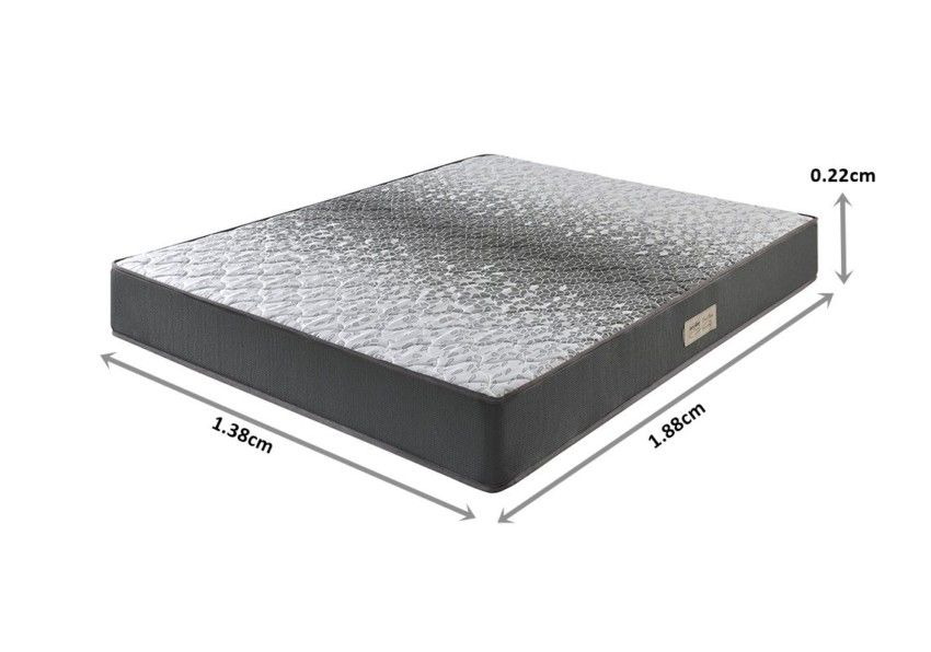 Colchão Casal de Espuma Dual Firm 138x188x22cm 4 12 26