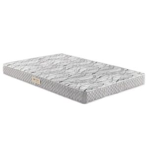 Colchão Casal Ecoline D20 Espuma Cinza 138x188x14cm