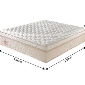 Colchão Casal Double Flex Molas Ensacadas 138x188x38cm 7 16 24