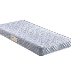Colchão De Berço Ecoline D18 Espuma Status Branco Bordado 070x150x12cm