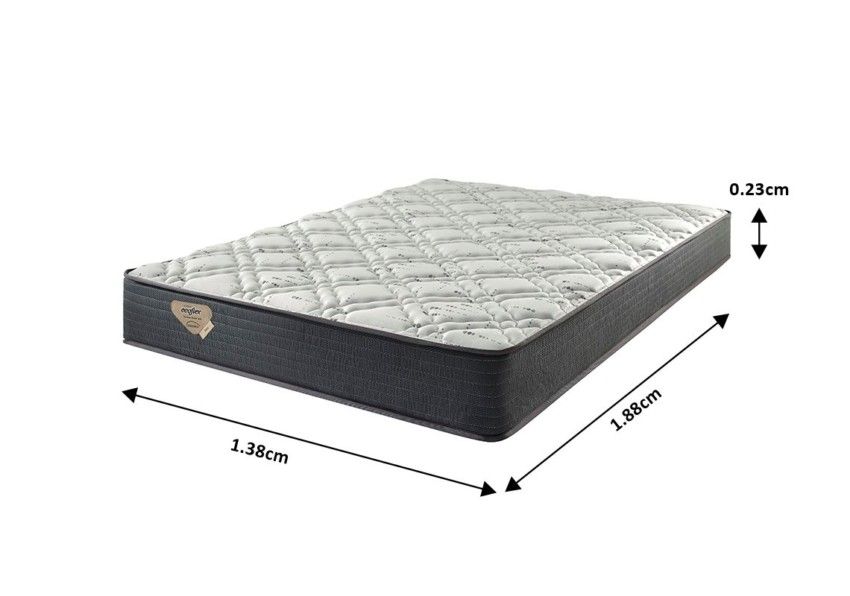 Colchão Casal Adapto Molas Ensacadas 138x188x23cm 2 28 5