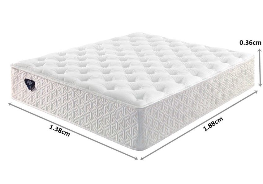 Colchão Casal Alva Mola Ensacada 138x188x36cm 4 35