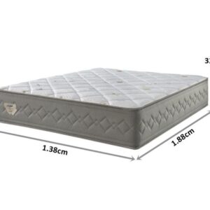Colchão Casal New 4 Estações Molas Ensacadas 138x188x32cm 7 4 95