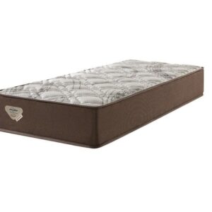 Colchão Solteiro Relax Adorabile Linho Marrom Molas Ensacadas 088x188x26cm