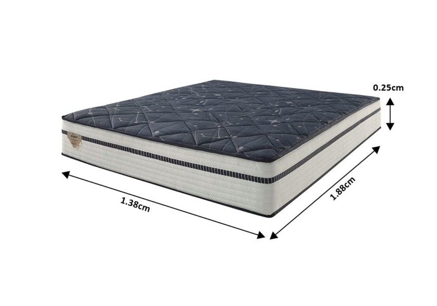 Colchão Casal Energy Mola Ensacada 138x188x25cm 2 8 29