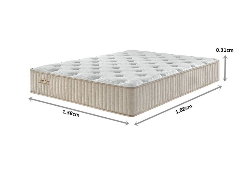 Colchão Casal de Espuma Maze 138x188x31cm 4 colchao maze espuma casal