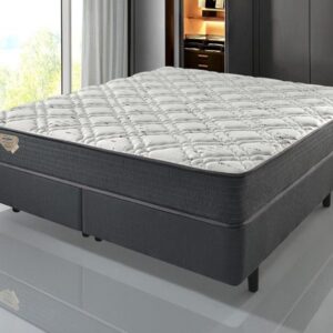 Conjunto Box King Adapto Molas Ensacadas 193x203x48cm