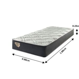 Conjunto Box Solteiro Adapto Molas Ensacadas 088x188x48cm 9 conjunto box adapto molas ensacadas wide solteiro 088x188x60cm 9326