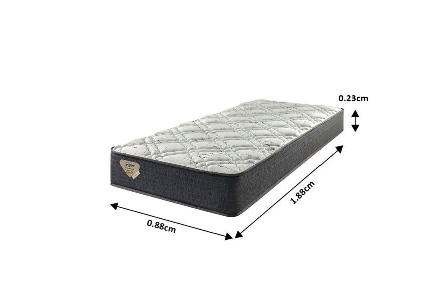 Conjunto Box Solteiro Adapto Molas Ensacadas 088x188x48cm 5 conjunto box adapto molas ensacadas wide solteiro