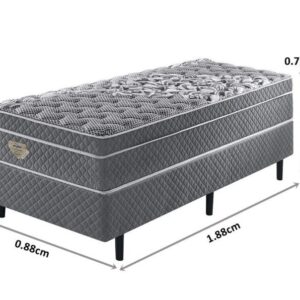 conjunto box best support molas ensacadas high power solteiro 088x188x72cm 2554