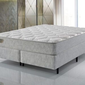 Conjunto Box Queen Breeze Mola Superlastic 158x198x53cm