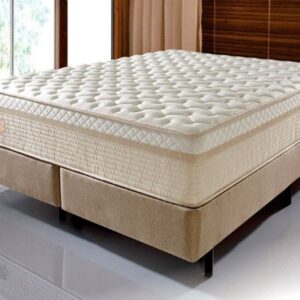 Conjunto Box King Double Flex Mola Ensacada 193x203x63cm