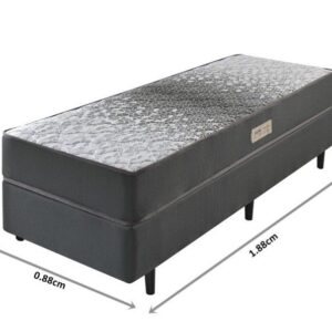conjunto box dual firm espuma solteiro 088x188x59cm 2306