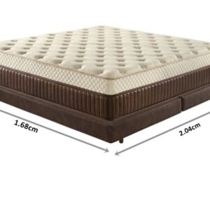 conjunto box eco sensitive mola ensacada high power queen 158x198x68cm 9914