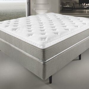 Conjunto Box Casal Energy Prime Molas Verticoil 138x188x53cm