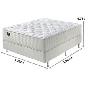 conjunto box excellence molas superlastic casal 138x188x73cm 1028