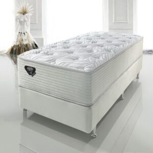 Conjunto Box Solteiro Excellence Molas Superlastic 088x188x61cm