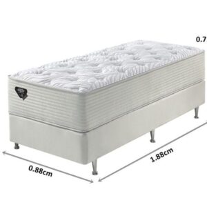 conjunto box excellence molas superlastic solteiro 088x188x73cm 8872