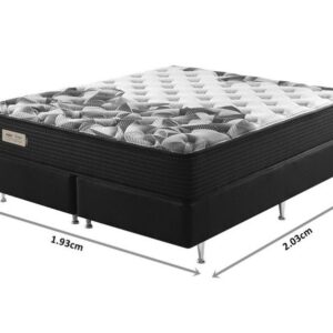 conjunto box forza espuma king 193x203x67cm 6918