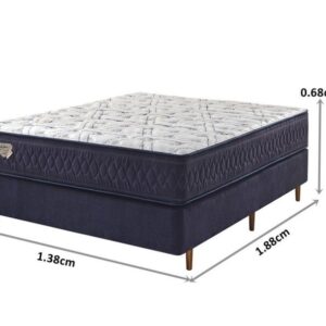 conjunto box high density ii azul mola superlastic casal 138x188x68cm 2645