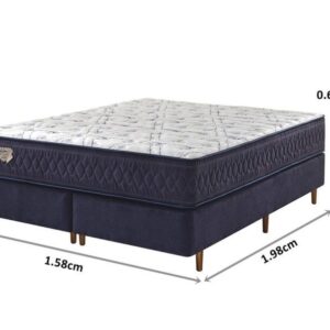 conjunto box high density ii azul mola superlastic queen 158x198x68cm 2319