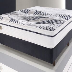 Conjunto Box Casal Multi Support Molas Miracoil 138x188x56cm
