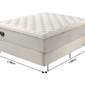 conjunto box paradise molas ensacadas pz3 casal 138x188x72cm 1919
