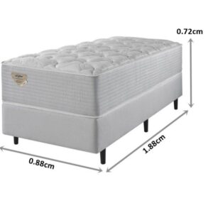 conjunto box privilege molas ensacadas wide solteiro 088x188x72cm 5482