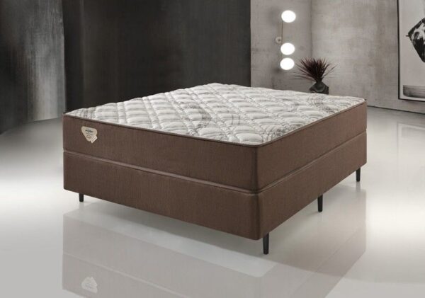 conjunto box relax adorabile linho marrom molas ensacadas wide casal