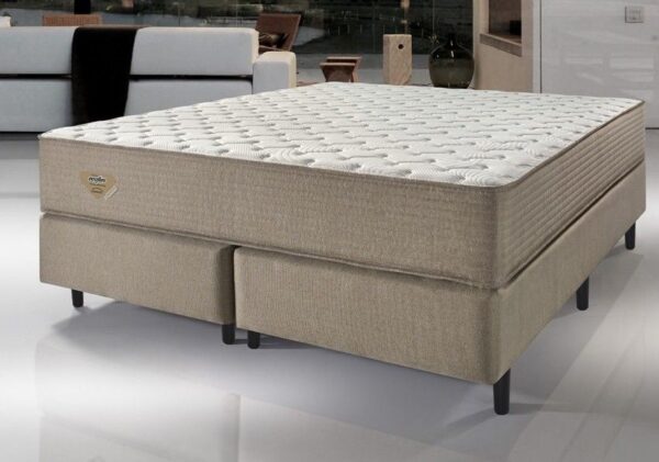 conjunto box relax duo comfort molas ensacadas wide queen