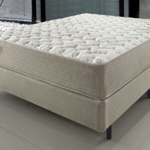 Conjunto Box Casal Relax Support Personalité Pillow Duplo Molas Ensacadas 138x188x57cm
