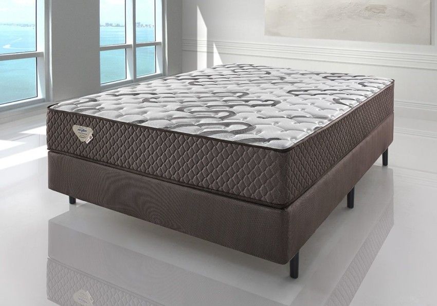 Conjunto Box Casal Resistive Molas Ensacadas 138x188x68cm 1 conjunto box resistive molas ensacadas high power casal