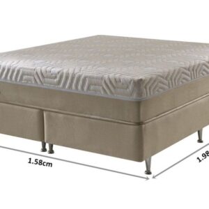 conjunto box trium molas ensacadas wide queen 158x198x67cm 6198