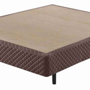 Somiê ECO Marrom Bordado Casal 138x188x40cm