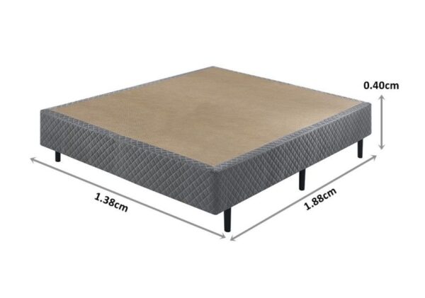 somie eco cinza chumbo bordado casal 138x188x40cm 8553 1