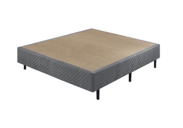 somie eco cinza chumbo bordado casal