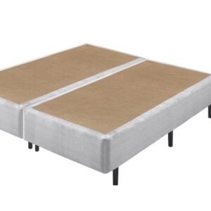 Somiê ECO Cinza Mescla Queen 158x198x40cm