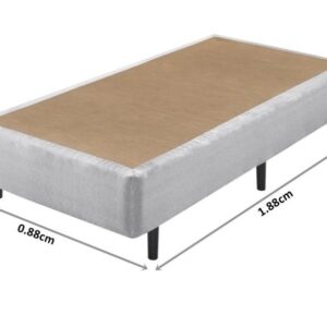 Somiê ECO Cinza Mescla Solteiro 088x188x40cm 3 somie eco cinza mescla solteiro 088x188x40cm 1907