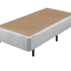 Somiê ECO Cinza Mescla Solteiro 088x188x40cm