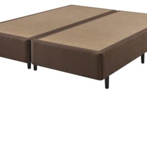 Somiê ECO Linho Marrom King 193x203x40cm