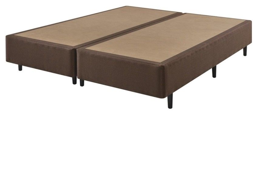 Somiê ECO Linho Marrom King 193x203x40cm 1 somie eco linho marrom king