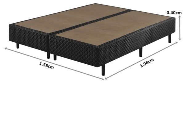 somie eco preto bordado queen