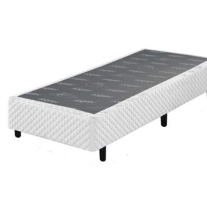 Somiê UNI Branco Bordado Solteiro 088x188x37cm