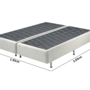 somie uni cristal malha king 193x203x37cm 2111