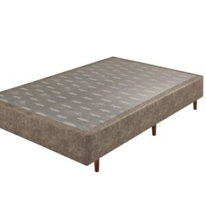 Somiê UNI Marrom Mescla Liso Casal 138x188x37cm