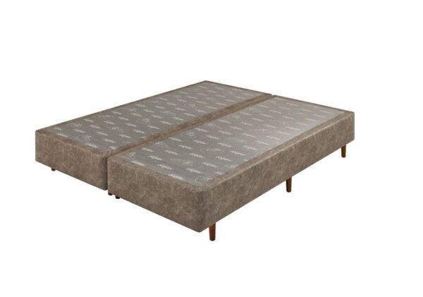somie uni marrom mescla liso queen 158x198x37cm 4447 1