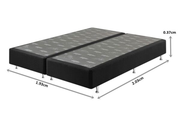 somie uni preto liso king 193x203x37cm 7249 1