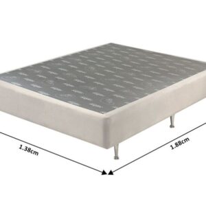somie uni veludine perolado casal 138x188x37cm 7993
